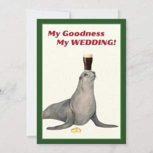 Irish Stout Bridal Shower Invitation