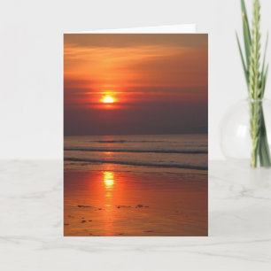 Irish Sunset - Blank Inside Greeting Card