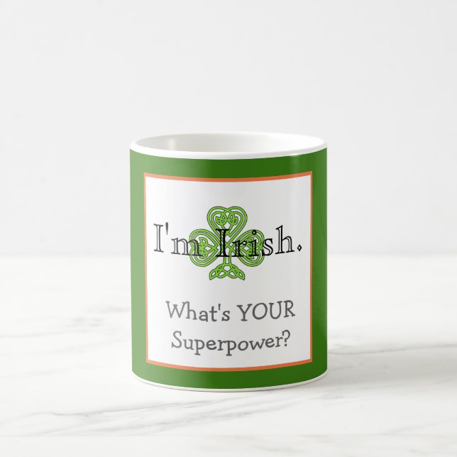 Irish Superpower Coffee Mug (Center)