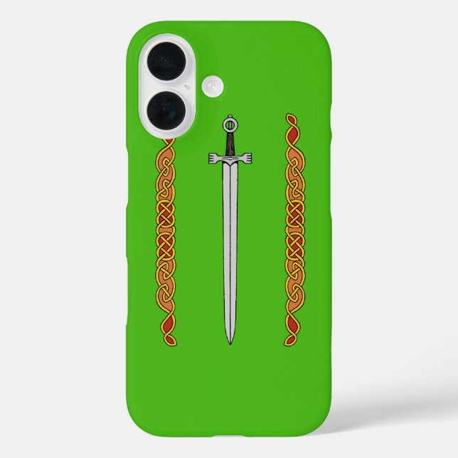Irish Sword and Knotwork Case-Mate iPhone Case (Back)