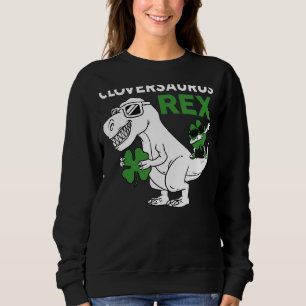 Irish T Rex Dinosaur C Aurus Funny St Patrick's D Sweatshirt