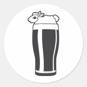 Irish Taste Classic Round Sticker
