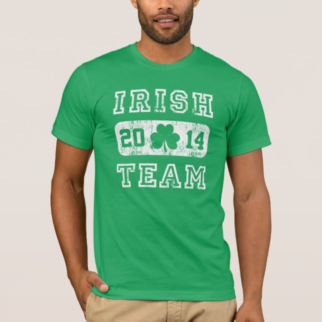 Irish Team 2014 T-Shirt (Front)