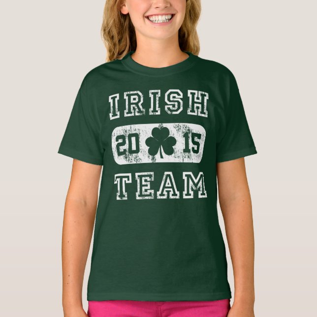 Irish Team 2015 T-Shirt (Front)