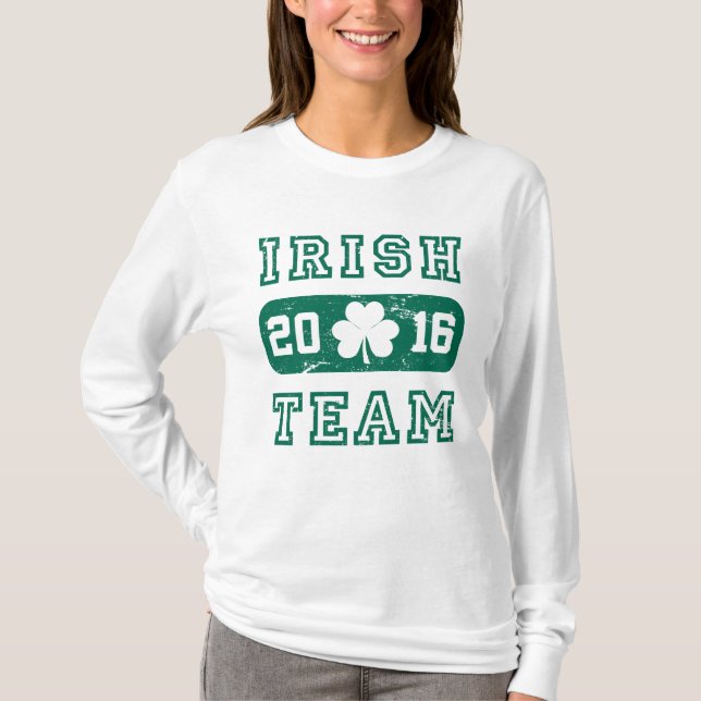 Irish Team 2016 T-Shirt (Front)