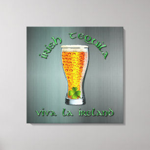Irish Tequila - Viva la Ireland Canvas Print