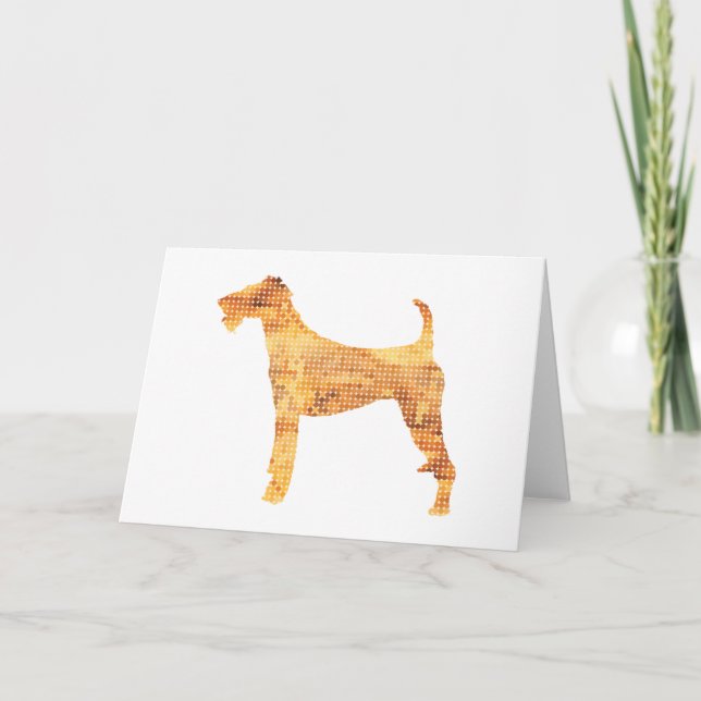 Irish Terrier Card (Front)