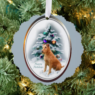 Irish Terrier Christmas Gifts Ornament