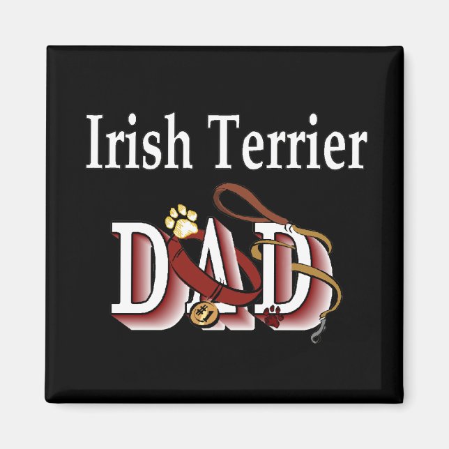 Irish Terrier dad Magnet (Front)
