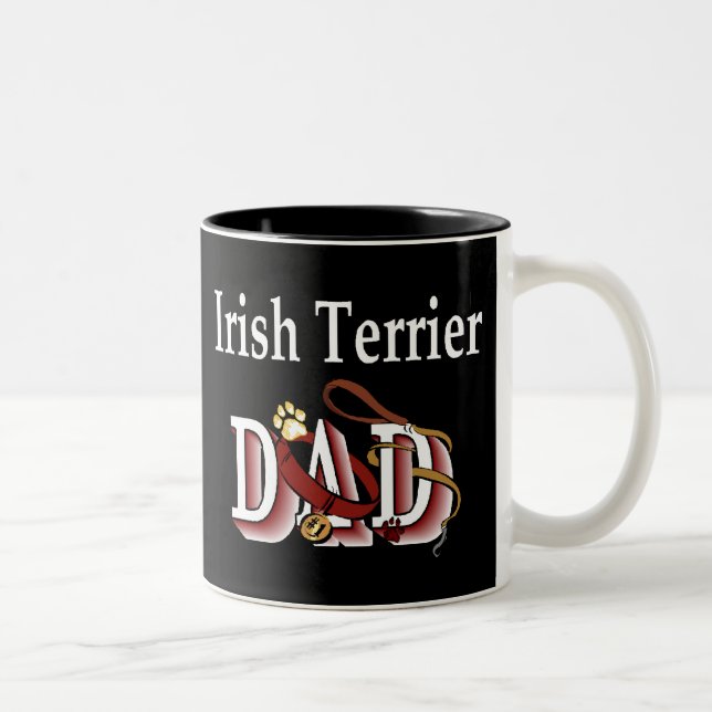 Irish Terrier Dad Mug (Right)