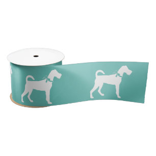 Irish Terrier Dog Puppy Satin Ribbon