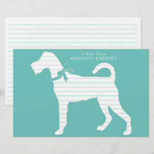Irish Terrier Dog Puppy Stationery