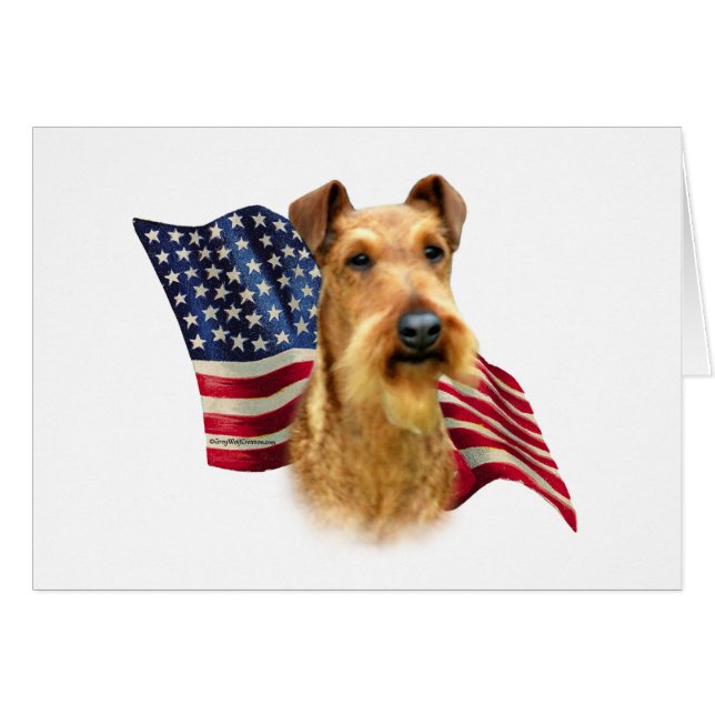 Irish Terrier Flag (Front Horizontal)