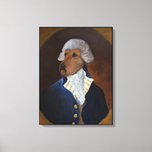 Irish Terrier "Gentleman" Canvas Print