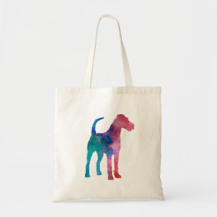 Irish Terrier in watercolor Tote Bag