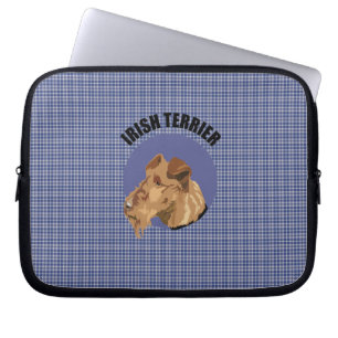 Irish terrier laptop sleeve