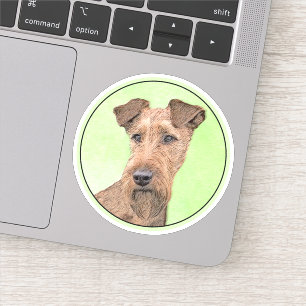 Irish Terrier Painting - Cute Original Dog Art Pa