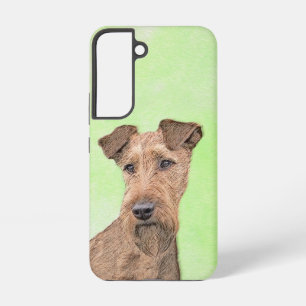 Irish Terrier Painting - Cute Original Dog Art Samsung Galaxy Case