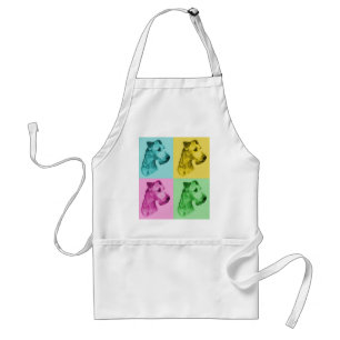 Irish Terrier "pop-art" Standard Apron