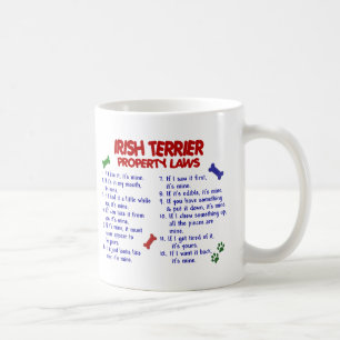 IRISH TERRIER Property Laws 2 Coffee Mug