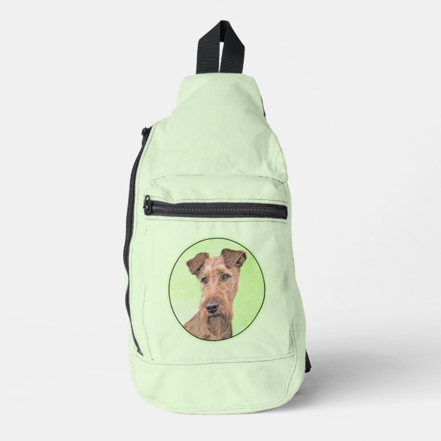 Irish Terrier Sling Bag (Front)