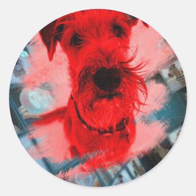 "Irish Terrier" sticker (Front)