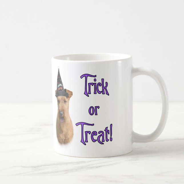 Irish Terrier Trick Coffee Mug (Right)