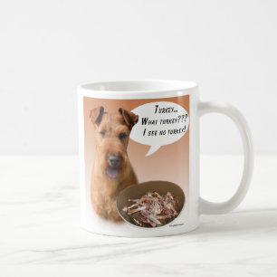Irish Terrier Turkey Coffee Mug