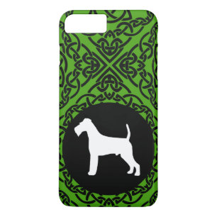 Irish Terrier with Celtic Knot Design iPhone 8 Plus/7 Plus Case
