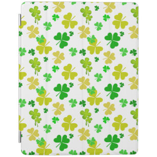 irish three leaves clover pattern iPad cover