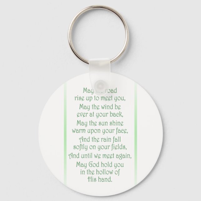 Irish Toast Key Ring (Front)