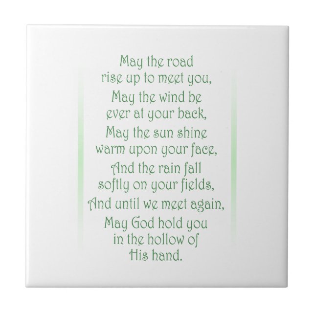 Irish Toast Tile (Front)