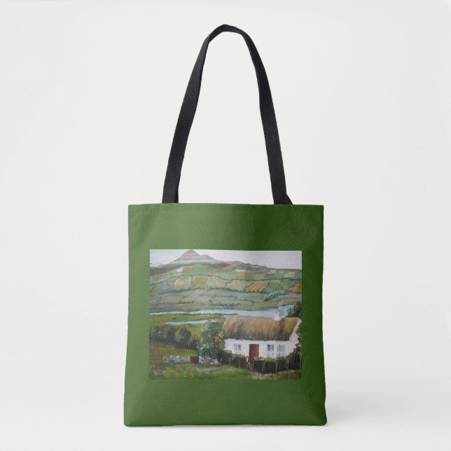 Irish Tote Shopping Bag Ireland Reusable (Front)