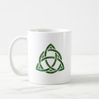 irish trifecta green coffee mug