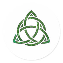 irish trifecta green pillow