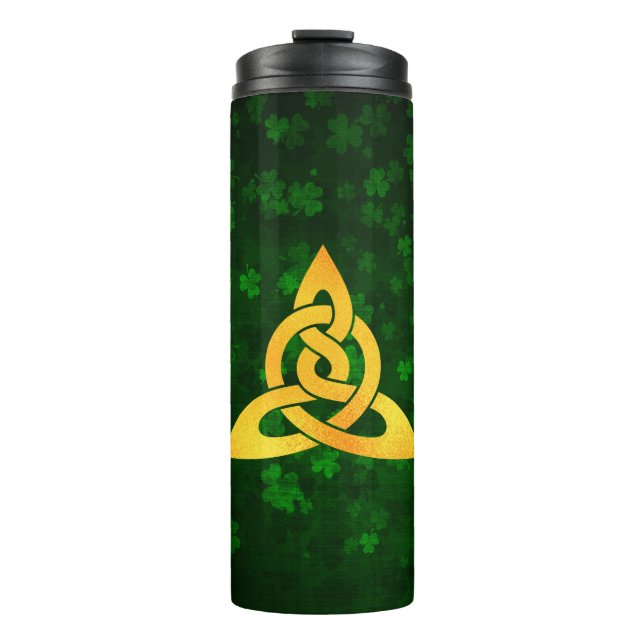 Irish Trinity Knot (design 3) Thermal Tumbler (Front)