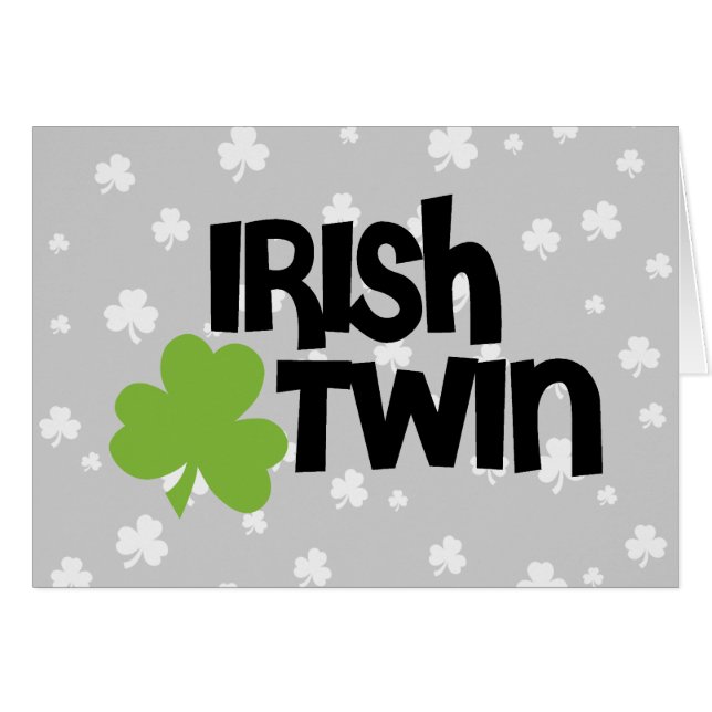 Irish Twin (Front Horizontal)