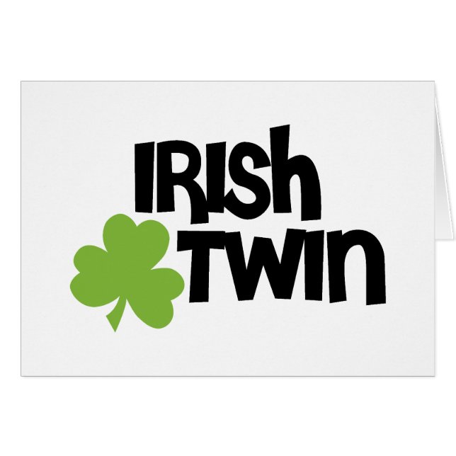 Irish Twin (Front Horizontal)