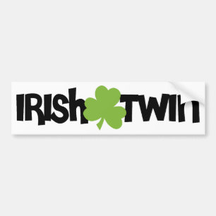 Irish Twin Bumper Sticker