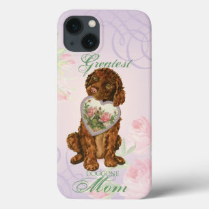 Irish Water Spaniel Heart Mum iPhone 13 Case