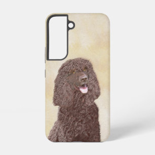 Irish Water Spaniel Painting - Original Dog Art Samsung Galaxy Case