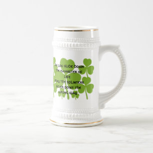 Irish  Wedding Blessing - Beer Stein