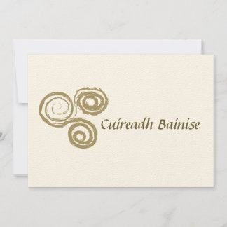 Irish Wedding Invitation