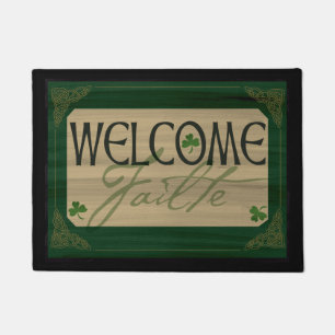 Irish Welcome Failte Mat