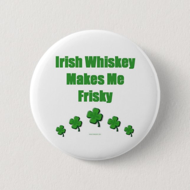 Irish Whiskey Button (Front)