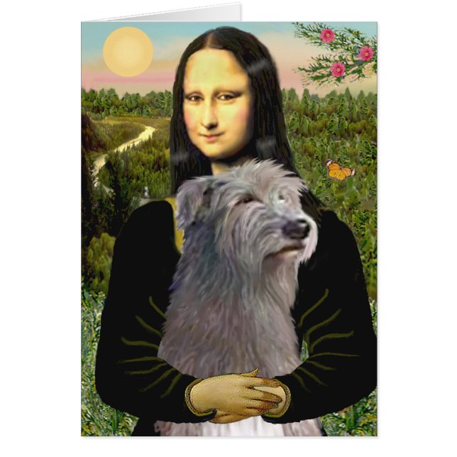 Irish Wolfhound 1 - Mona Lisa (Front)