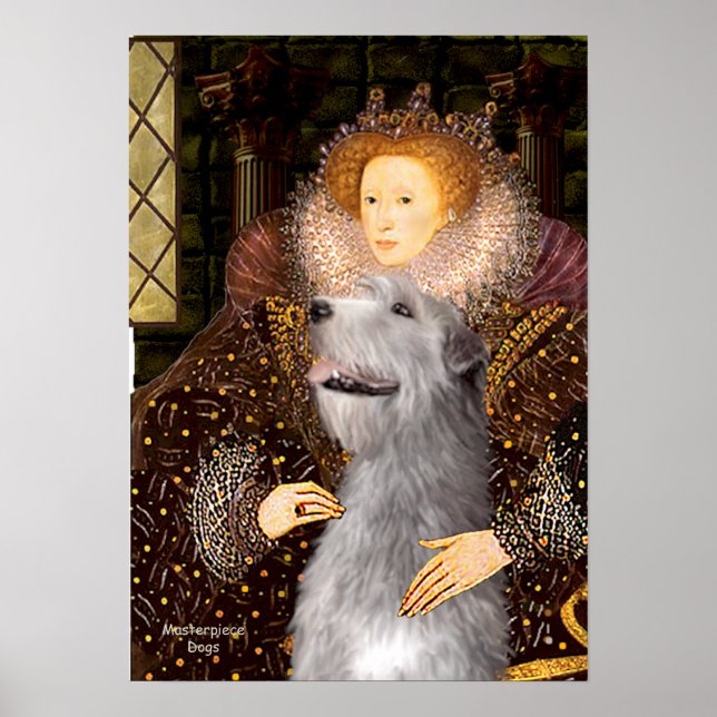 Irish Wolfhound 6 - Queen Poster (Front)