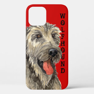 Irish Wolfhound Colour Block iPhone 12 Case