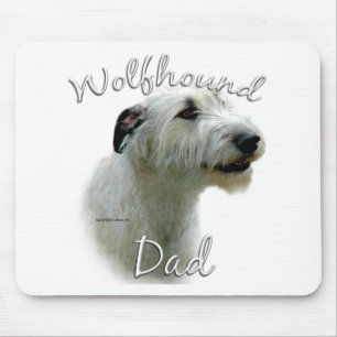 Irish Wolfhound Dad 2 Mouse Mat