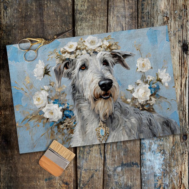 Irish Wolfhound Dog  Tissue Paper (Creator Uploaded)